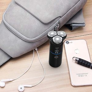 Rasoio Elettrico Rotante Ricaricabile da Uomo, con e Senza Filo, Impermeabile IPX7 per Viaggi, Serie XH - Product Image 3