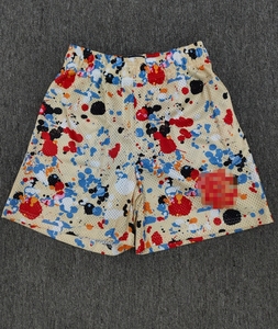 Shorts de basket-ball pour hommes en mesh à séchage rapide avec logo personnalisé par sublimation, shorts de basket-ball d'été pour la plage - Product Image 4