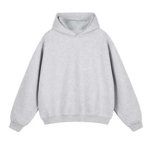 เสื้อฮู้ดเปล่า เสื้อฮู้ดน้ำหนักมาก เสื้อฮู้ดโอเวอร์ไซส์ เสื้อฮู้ดไหล่ตก เสื้อฮู้ดน้ำหนักหนัก ปักโลโก้ตามสั่ง สกรีนลาย - Product Image 1