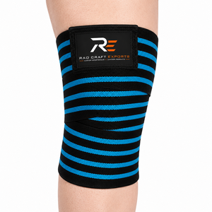 Premium <b>Knee</b> <b>Wraps</b> Provide Strong Compression Stable Support And Maximum Performance During Heavy Strength Training - Product Image 1