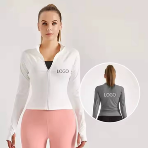 Chaqueta Ligera para Yoga y Running con Botones, Elástica, Cómoda, Tallas Grandes para Mujer - Product Image 3