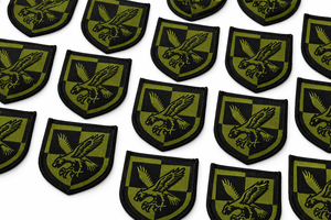 Patch tactique brodé style 16th Air Assault TRF, insigne de manche à boucle auto-agrippante, insignes de signalisation - Product Image 4