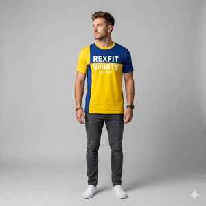 ผู้ผลิตเสื้อยืด OEM เสื้อยืดคอตตอน 100% แบบสองสี เสื้อยืดแขนยาวผู้ชายสำหรับออกกำลังกาย มีจำหน่ายและรับสั่งทำ - Product Image 1