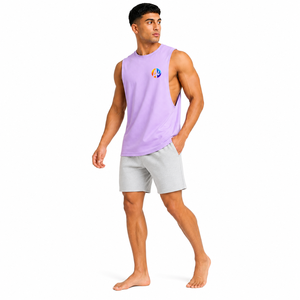 Sporty construction supports training with breathable Man Tank <b>Top</b> with clean style for fitness sessions plus summer <b>walks</b> - Product Image 6