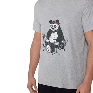 Fashionable Casual <b>Men</b> Two Piece Set Solid Breathable Cotton <b>Short</b> Sleeve Tee Matching <b>Shorts</b> for Leisure <b>Lounge</b> or Fitness - Product Image 6