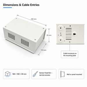 Smart Toilet <b>Power</b> <b>Supply</b> Interface Board Integrated RS485 Connectivity Durable Design <b>DC</b> <b>12V</b> 1.5A Output Fuse Spur Socket - Product Image 2