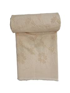 Tissu en coton tissé respirant imprimé Schiffli pour vêtements de mariée ou de fête pour filles, disponible en gros à prix d'exportation - Product Image 2