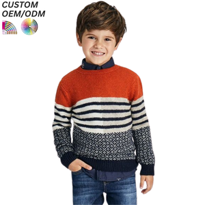 Suéter de Punto para Niños, Jersey de Algodón, Ropa Casual de Invierno, Soporte OEM ODM para Fabricación al por Mayor, Ecológico - Product Image 6