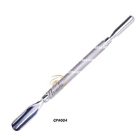 Empujador de Cutículas de Acero Inoxidable de Doble Cabeza, Removedor de Cutículas de Doble Extremo, Hecho en Pakistán, Personalizable
