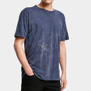 Nouveau T-shirt Homme Coupe Oversize Effet Délavé Acide et Minéral, T-shirt Vintage Ample et Lourd pour Homme - Product Image 3