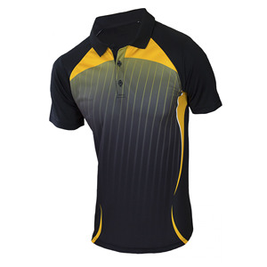 Polo de golf personnalisé avec logo imprimé, séchage rapide, chemise de travail unie en polyester, sublimation, uniforme vierge pour hommes, polo de golf pour hommes - Product Image 4