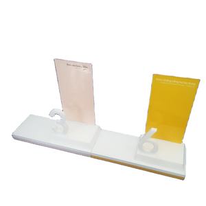 Armario de exhibición de cosméticos de diseño colorido, esquinero para labios, ojos y uñas - Product Image 1