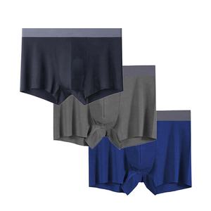 Calzoncillos bóxer de punto para hombre, ecológicos, 100% poliéster, de tiro medio y diseño liso. - Product Image 6