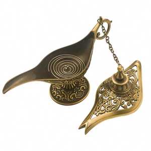 Luxury Arabic Metal Incense <b>Burner</b> for Home Fragrance Traditional Oud Religious Use Middle Eastern Decor & Gifting - Product Image 2