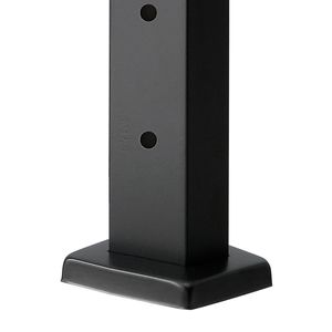 Confezione da 1 Palo per Ringhiera in Acciaio Inox 42x1x2 Pollici per Terrazze e Scale, Pre-Forato, Dispositivi di Assistenza per Disabili - Product Image 1