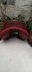 Selle d'équitation en cuir pour le saut d'obstacles - Selle équestre avec arceau en bois et quincaillerie en laiton - Product Image 6