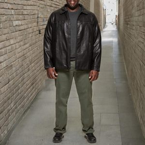 Chaqueta de Cuero para Hombre a Precio de Mayoreo, Chaquetas de Cuero Genuino para Hombre en Colores Sólidos, Cómodas y con Movimiento Libre - Product Image 3