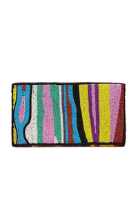Indian Bohemian Style Handmade Beaded multi color Designer Clutch <b>Bags</b> Women Elegant Boho Evening Shopping <b>Party</b> Shoulder <b>Bags</b> - Product Image 3