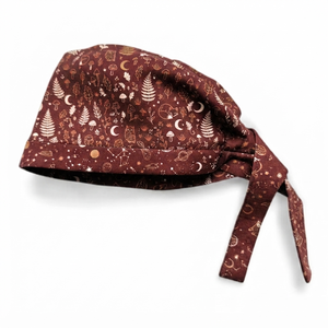 Bonnets chirurgicaux ajustables en pur coton avec logo personnalisé pour infirmières, spas, salons de beauté, soins vétérinaires et hôpitaux - Product Image 1