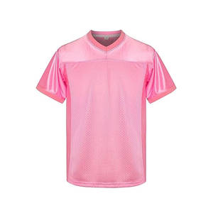 Maillot de football américain personnalisé pour hommes, impression par transfert thermique, broderie, vêtements de sport, couleur unie, service OEM - Product Image 2