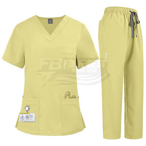 ชุดสครับสำหรับห้องผ่าตัดโรงพยาบาล สำหรับแพทย์ พยาบาล ทันตแพทย์ - ชุดถักสำหรับฤดูหนาวและฤดูร้อน แบบ unisex บริการ OEM - Product Image 3