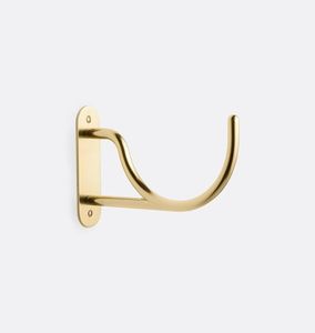Modern Brass <b>Wall</b> Hooks Multipurpose <b>Coat</b> Organizer Durable Space Saving Hanging <b>Rack</b> For Living Room Essentials - Product Image 1