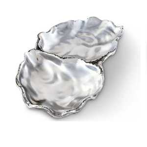 Irregular Shape Metal Chocolate Tray Nice Quality Handmade Chocolate Platter For Daily Use Serving Tray At Inexpensive Price - Product Image 1