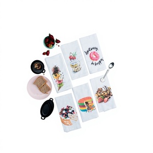 Toalla de saco de harina de algodón orgánico puro 100% hecha a medida OEM, toallas de cocina a precio a granel con aceptable - Product Image 1