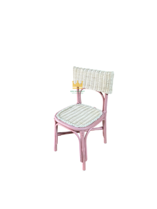 Silla Infantil de Mimbre Hecha a Mano en Oferta, para Eventos, Decoración de Fiestas de Cumpleaños, Silla Infantil de Mimbre Natural, Ecológica y Duradera - Product Image 2