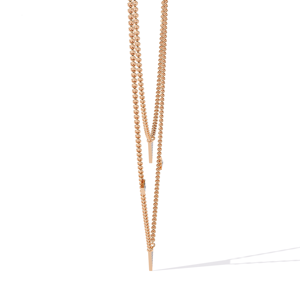 Collier de luxe solitaire en diamant synthétique de laboratoire certifié IGI, taille brillant, 0,30 ct, couleur or - Product Image 3