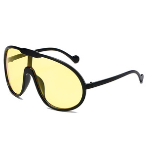 RTS Trends Fashionable <b>Oversize</b> Unisex Designer <b>Sunglasses</b> PC Frame UV400 Protection Comfortable Full Rim for Outdoor Use 2026 - Product Image 4