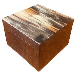 Wholesale Buffalo Horns Box High Quality Crafted Natural Bone Jewelry Organizer and Dry Fruit <b>Storage</b> Decorative <b>Storage</b> <b>Boxes</b> - Product Image 4