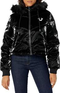 Chaqueta Acolchada de Invierno para Mujer, Transpirable, Impermeable, Ecológica, Estilo Bomber, Color Liso, Acolchado Estándar, Gran Venta - Product Image 3