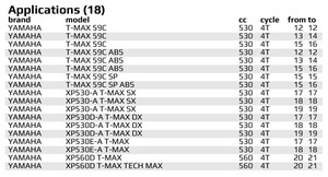 Kit de réparation de pompe à eau pour Yamaha T-Max TMax 530/560 59C XP530 XP560 TECH MAX, AA00831 - Product Image 2