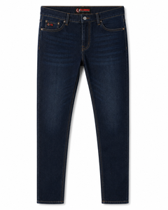 FLY HUMBLE Men's Regular Fit Denim <b>Jeans</b> for Wash Gray Style Mid Waist Summer Wear 100% Cotton Breathable Lightweight Cheap - Product Image 4