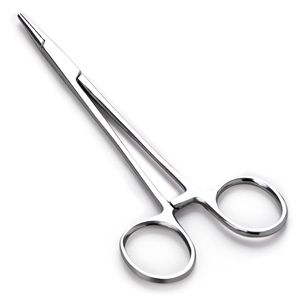 Porte-aiguilles chirurgical manuel de haute qualité en acier inoxydable 5,5 pouces pour aiguilles fines, retrait de sutures, usage hospitalier de classe I - Product Image 1