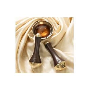 Varita de Bronce Doble Kansa Senoras para Masaje Facial, Corporal y de Pies |   Herramienta para Reafirmar y Dar Brillo a la Piel |   Proveedor Mayorista en India - Product Image 4