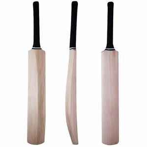 Batte de cricket en bois personnalisée d'usine en gros indien avec conception de logo personnalisé OEM et emballage jeux de plein air chauves-souris de sport - Product Image 5