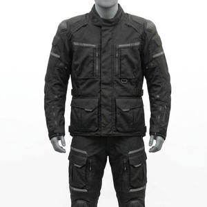 Chaqueta de Cordura para Motociclismo de Aventura, Resistente al Viento e Impermeable, con Paneles Reflectantes y Múltiples Bolsillos - Product Image 4