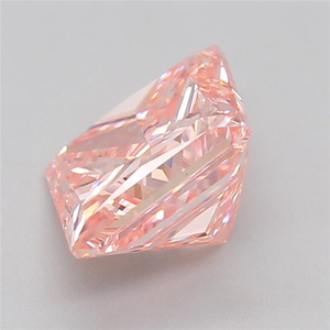 IGI Certified 2.00CT Princess Cut Fancy Intense Pink Lab <b>Diamond</b> Loose Synthetic <b>Diamond</b> for Engagement <b>Ring</b> Jewelry - Product Image 2