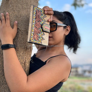 กระเป๋าคลัทช์หนังขนยาวมีสไตล์สไตล์แบบตะวันตกสำหรับผู้หญิงกระเป๋าสตางค์หนังเครื่องมือขายดีมีเอกลักษณ์ - Product Image 2