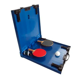 Table de ping-pong pliable de 5 pieds et 60 pouces, ensemble de tennis de table d'intérieur, table de jeu - Product Image 2