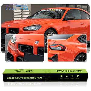 Film de protection de peinture pour voiture en vinyle mat à effet dégradé photochromique orange, film de protection de peinture pour voiture à effet dégradé photochromique à vendre - Product Image 1
