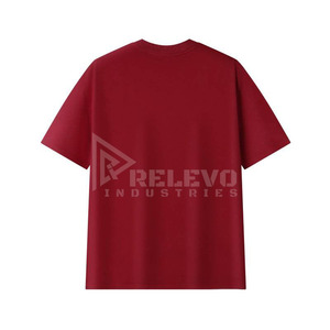 เสื้อยืดแขนสั้นผู้ชายไซส์ใหญ่ ผ้าฝ้าย 100% ทรงโอเวอร์ไซส์ สไตล์ฮิปฮอป คุณภาพสูง สตรีทแวร์ MOQ ต่ำ - Product Image 5