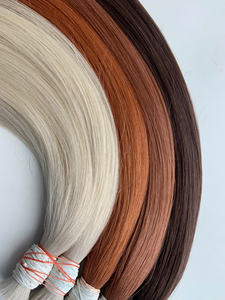 Prix de gros Extensions de cheveux en vrac Cheveux humains Double noyer 100 grammes Couleurs claires 26 pouces - Product Image 5