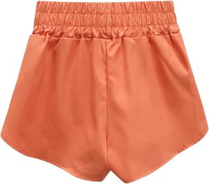 Shorts de sport d'été 100 % polyester pour femmes avec étiquettes personnalisées, poches latérales, style cycliste, coupe courte, 2027 - Product Image 3