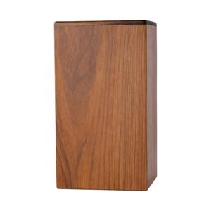 Urna Funeraria de Madera Maciza con Acabado en Nogal, Recuerdo Conmemorativo para Cenizas, Almacenamiento de Cenizas Humanas de Adultos - Product Image 1