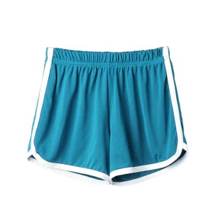 Shorts décontractés pour femmes en gros, fabricant OEM de marques privées, broderie personnalisée, exportateur de vêtements en jersey de coton de qualité supérieure - Product Image 3