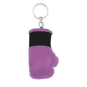 Mini-gants de boxe porte-clés en cuir PU – Accessoire promotionnel pour la gym, la boxe, le karaté, l'entraînement sportif et le fitness - Product Image 3