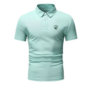 เสื้อโปโลชาย เนื้อผ้านุ่ม ระบายอากาศได้ดี ทรงสวยทันสมัย เหมาะสำหรับใส่ทำงาน ชุดลำลอง และใส่สบายในชีวิตประจำวันช่วงฤดูร้อน - Product Image 1
